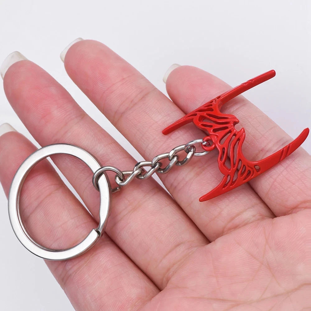 Catuni Scarlet the Witch Pendant Keyring Keychain Meaningful Birthday Gift Accessories for Fans Cosplay