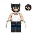 Cavilrene Wolverine Logan from X-Men & Deadpool Lego Minifigures Custom Toys