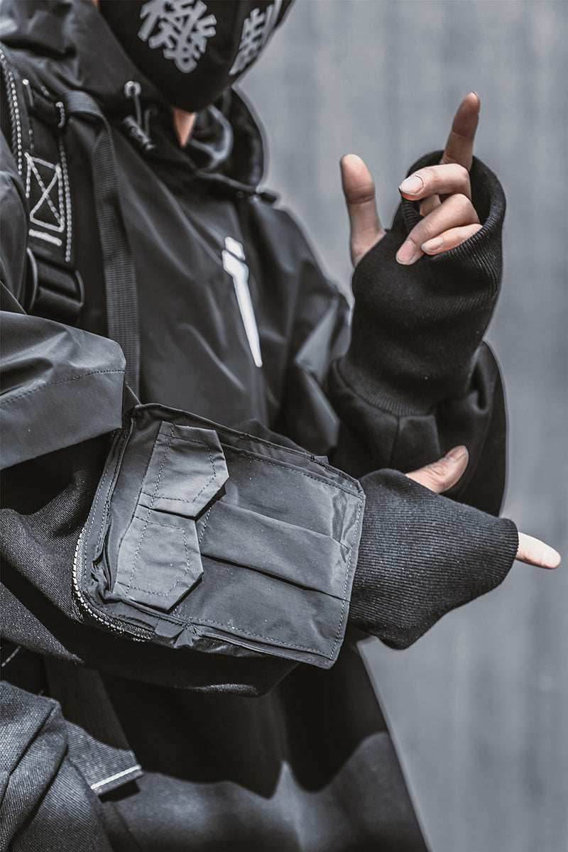 HiH18 I-Tech Layered Hoodie - Blue / M