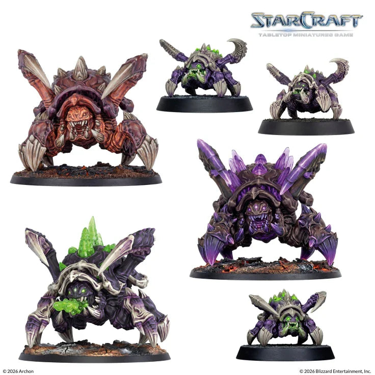 StarCraft The Miniatures Game: Zerg: Roach Expansion Set