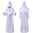 Halloween Costume Medieval Friar Wizard Costume