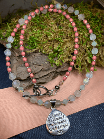 Inspirational Necklace - 15 inch / Purple