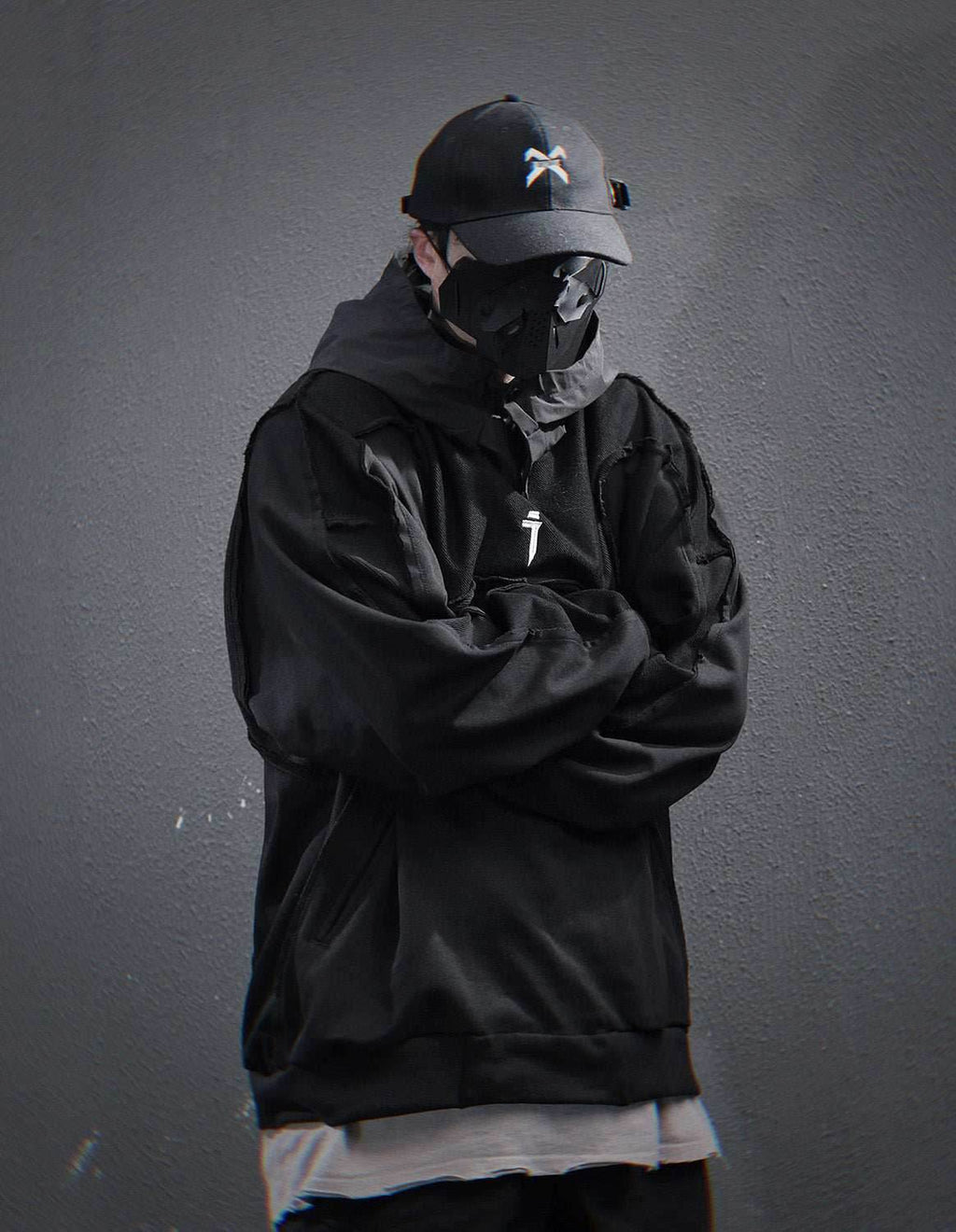 HiH56 Black NX Hoodie - M