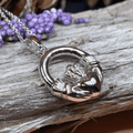 Lylah Claddagh Necklace - 18