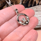 Lylah Claddagh Necklace - 18