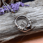 Lylah Claddagh Necklace - 18