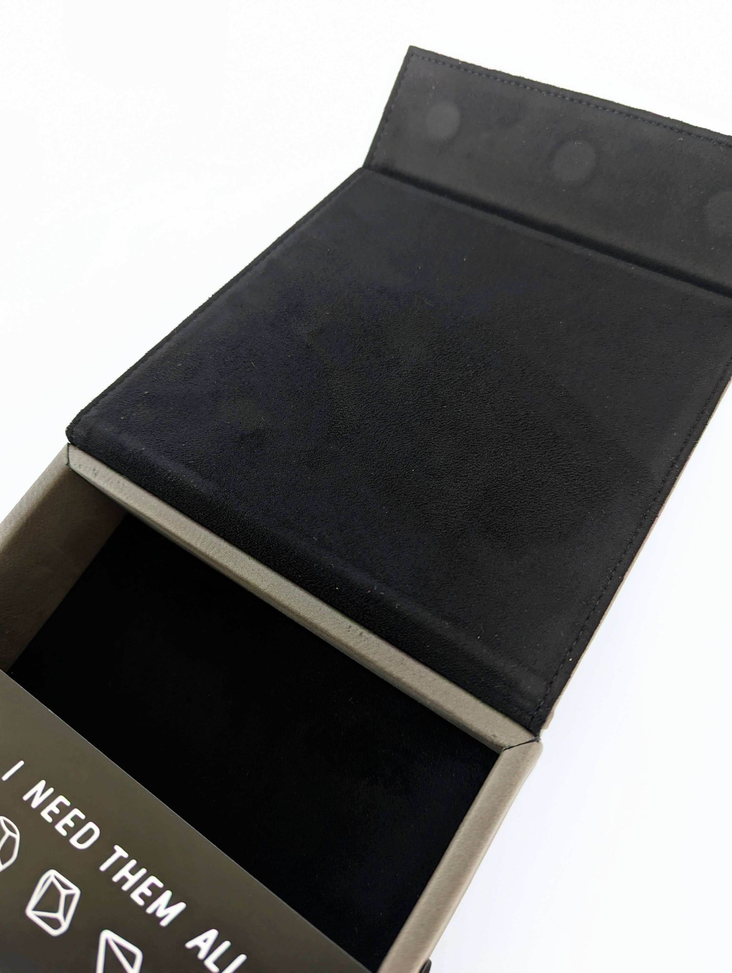 D20 Swords - Vegan Leather Dice Box - Chestnut