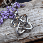 Elyssa Celtic Knot Necklace - 