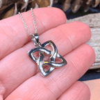 Elyssa Celtic Knot Necklace - 