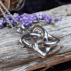 Elyssa Celtic Knot Necklace - 