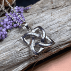 Elyssa Celtic Knot Necklace - 