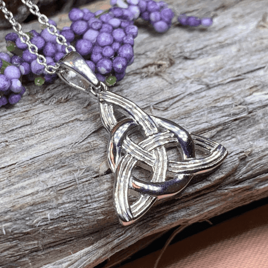 Vanessa Trinity Knot Necklace - 