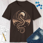 Celestial Dragon T-Shirt - Dark Chocolate / S