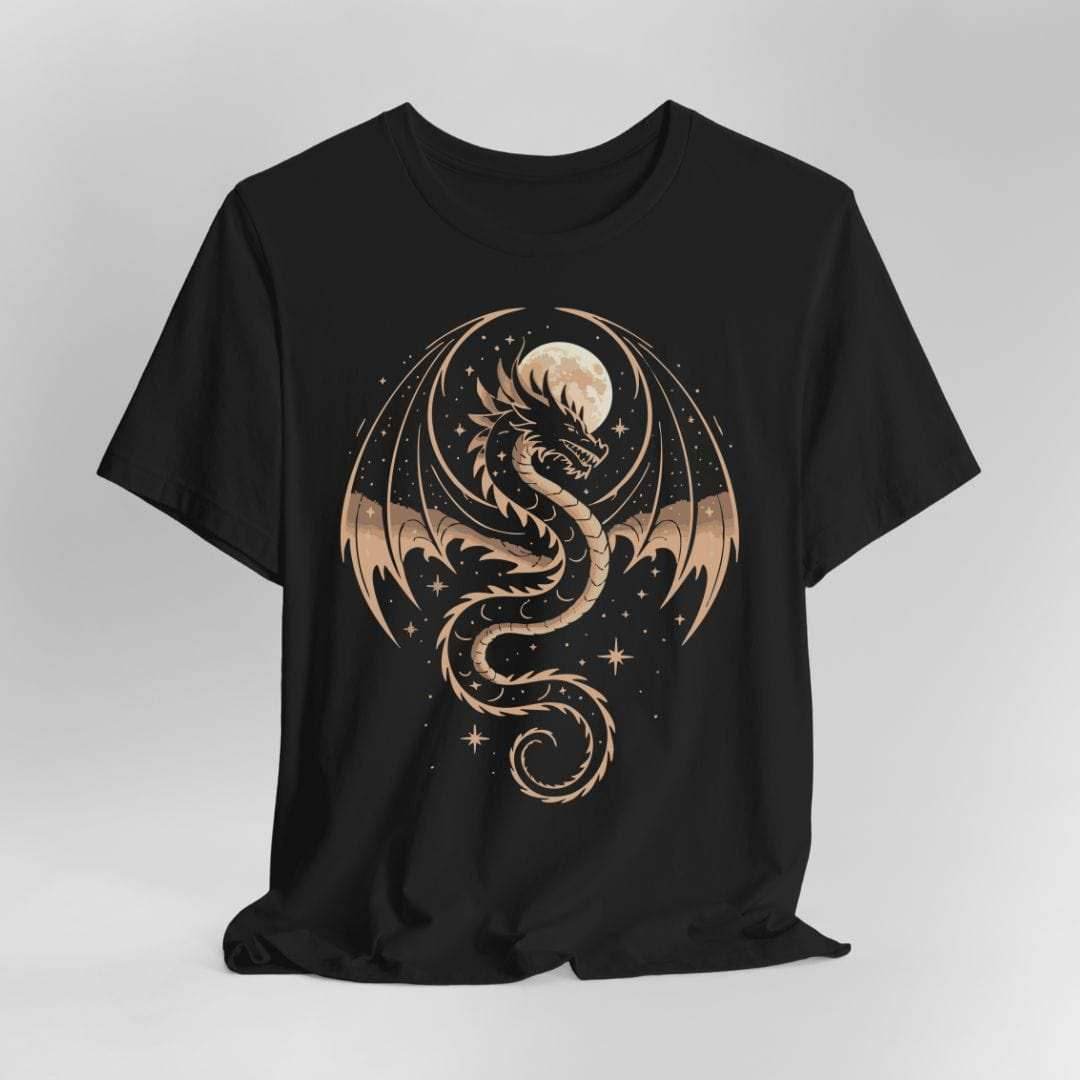 Celestial Dragon T-Shirt - Black / S