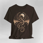 Celestial Dragon T-Shirt - Dark Chocolate / S
