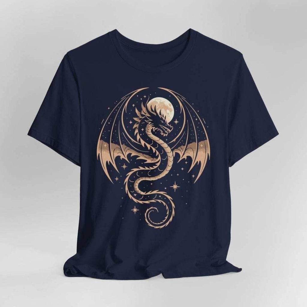Celestial Dragon T-Shirt - Navy / S