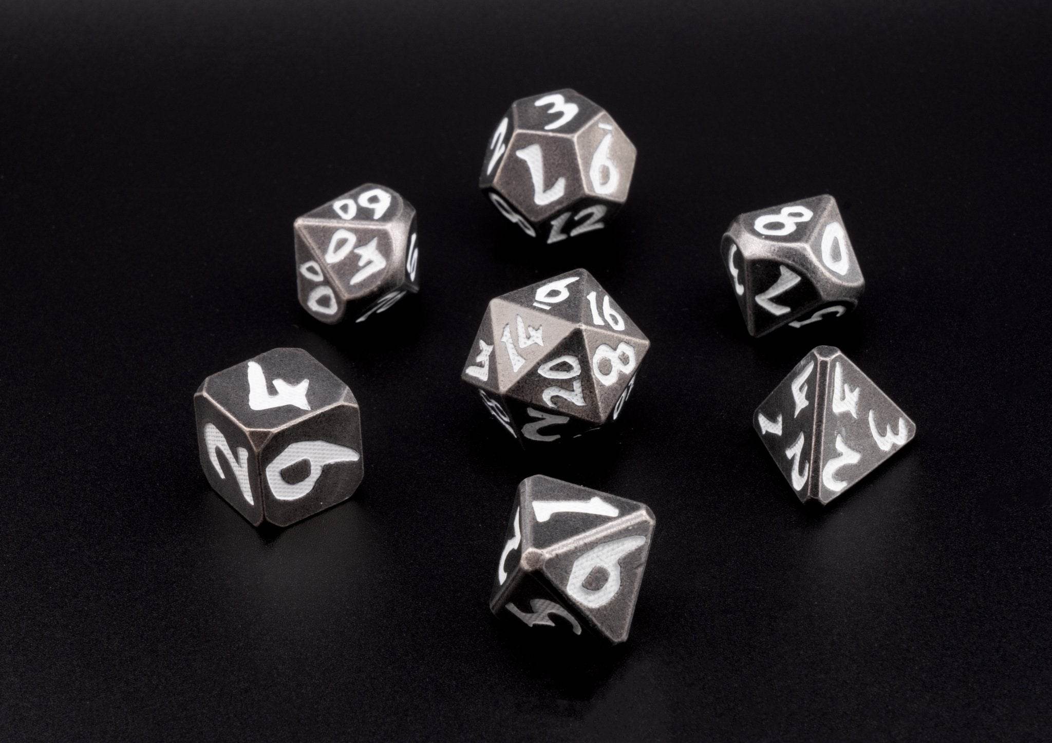 Celestial Moss Dice Set - 