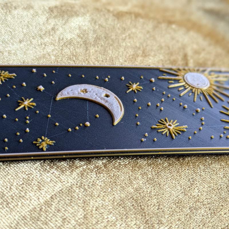 Celestial Night Navy Bookmark