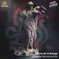 Celine de la Rouge (Female Vampire Druid) - 32mm Scale