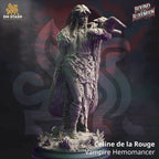Celine de la Rouge (Female Vampire Druid) - 32mm Scale