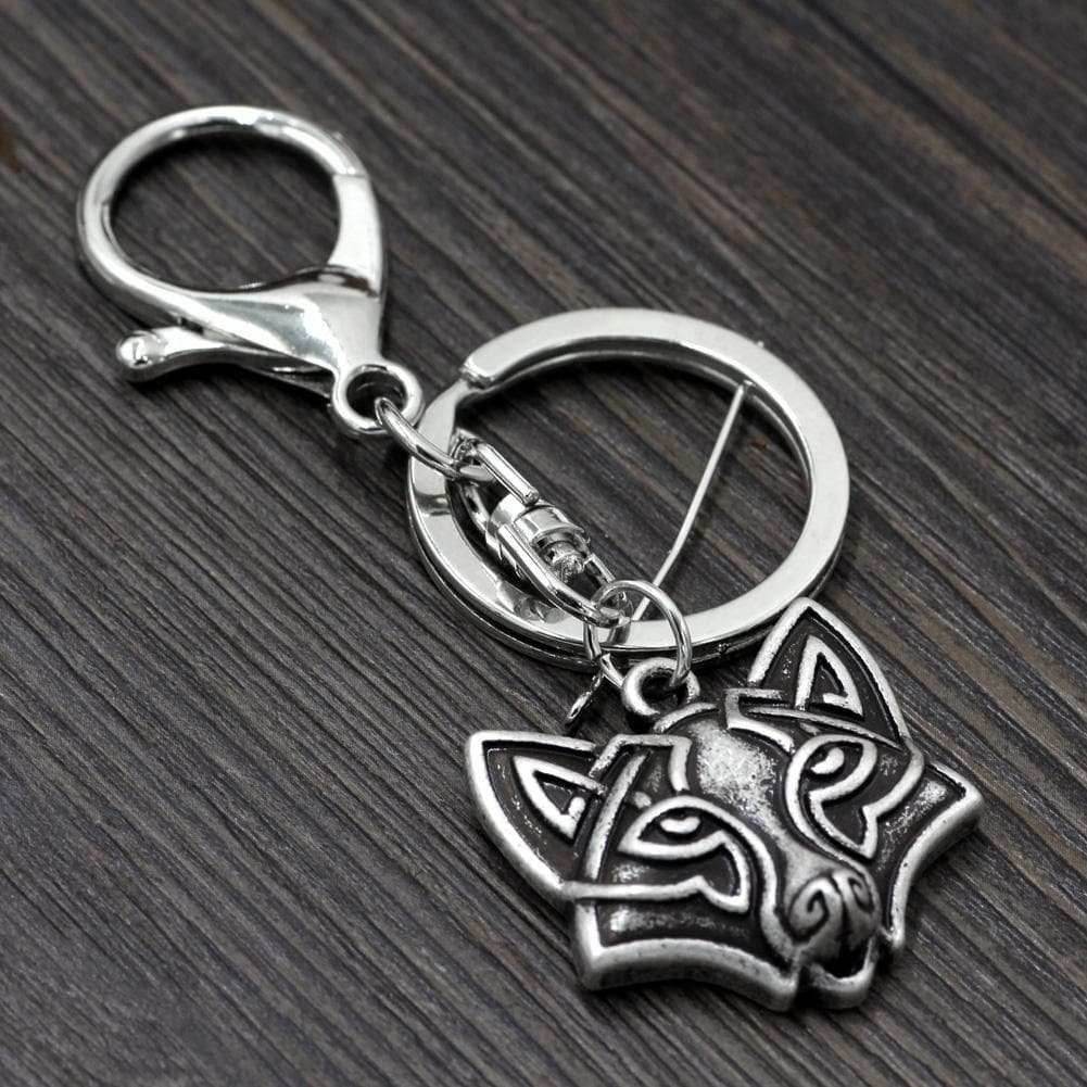 Celtic Fox Key Chain - 