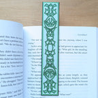 Celtic Harmony Textured Bookmark | Mint