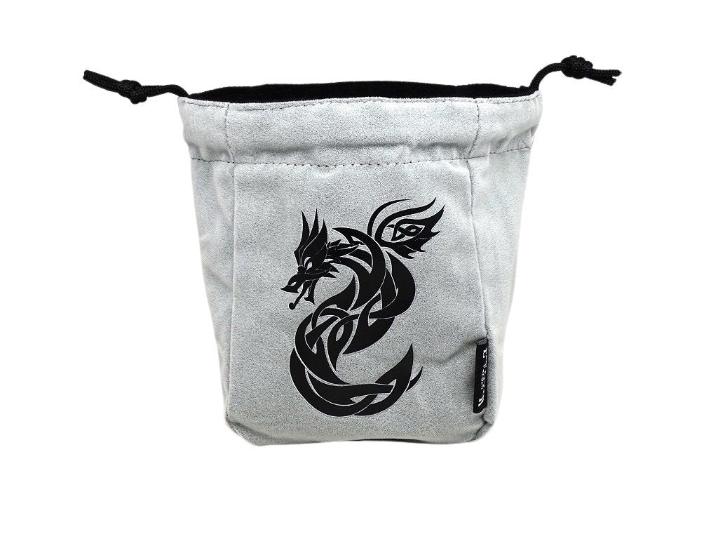 Celtic Knot Dragon Reversible Microfiber Self-Standing Large Dice Bag