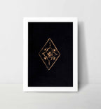 "Regal Bloom" Fine Art Print: A Tribute to Medieval Elegance