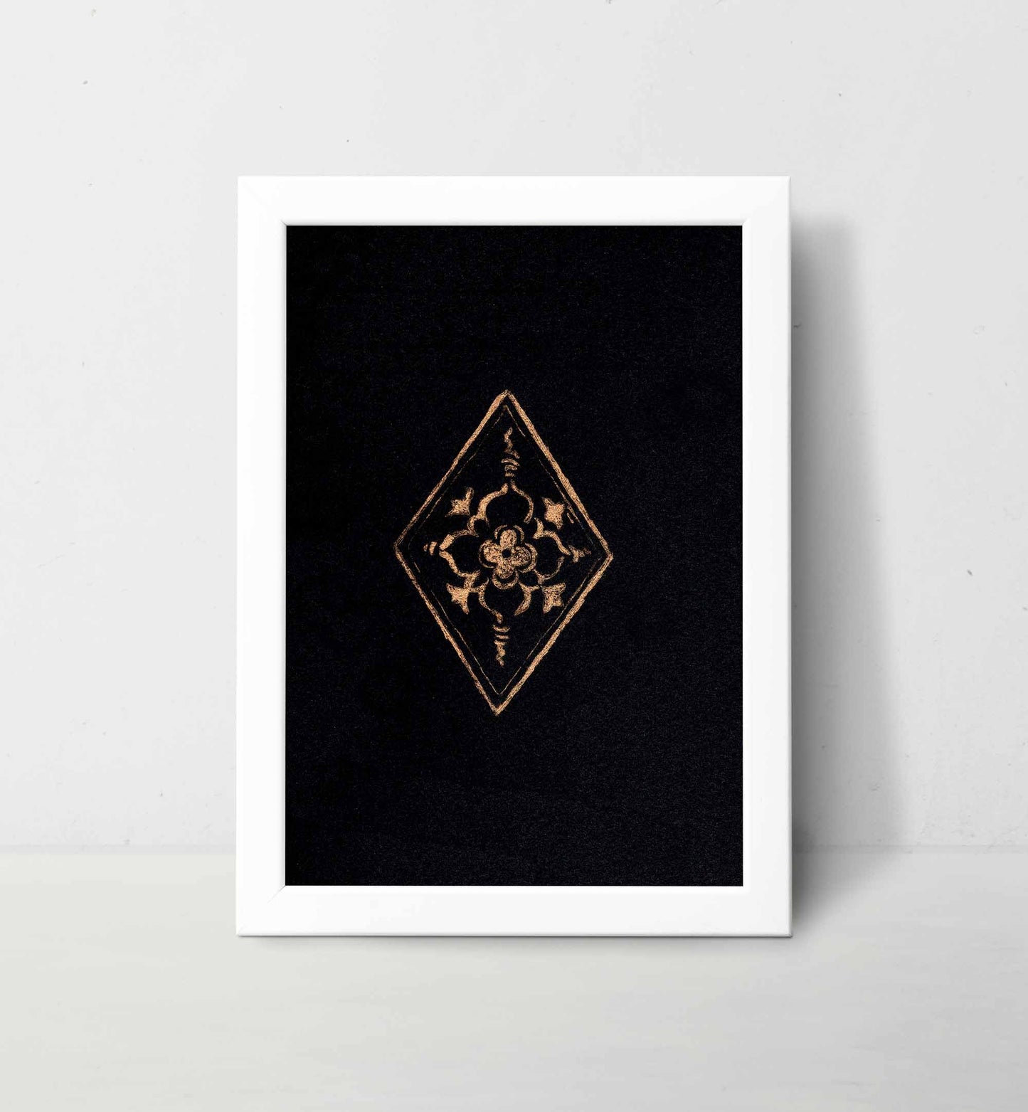 "Regal Bloom" Fine Art Print: A Tribute to Medieval Elegance