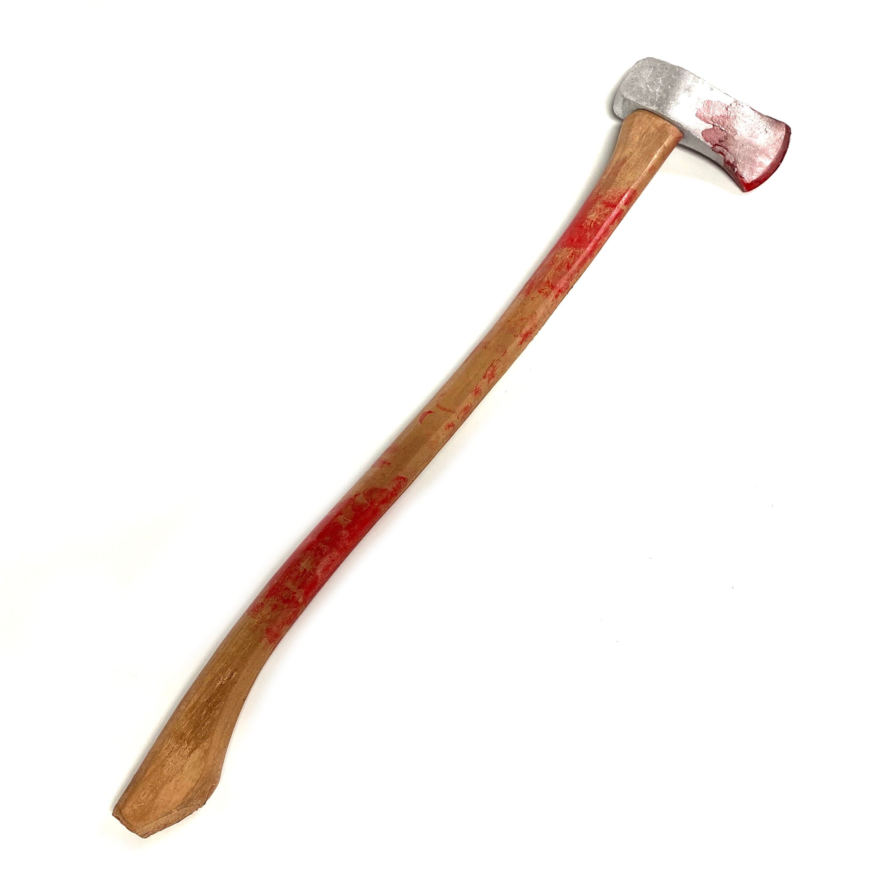 Large Foam Rubber Single Head Two-Hand Axe Stunt Prop