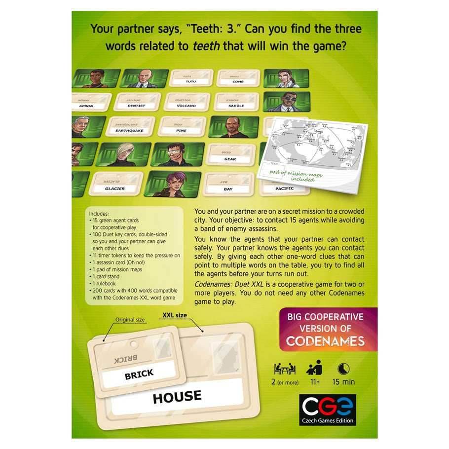 Codenames: Duet XXL - 