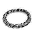 Vikings Dragons & Serpents Stainless Steel Bracelet - 
