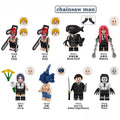 Chainsaw Man Anime Set of 8 Lego Minifigures Custom Toys 1