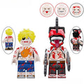 Chainsaw Man Denji set of 2 Lego Anime Minifigures