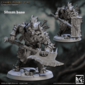 Chaos Minoc - Sculpt A (Minotaur) - Without Helmet / Greataxe