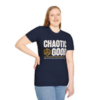 Chaotic Good Shirt - DnD Alignment T-shirt - Black / S