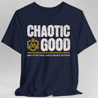 Chaotic Good Shirt - DnD Alignment T-shirt - Navy / S