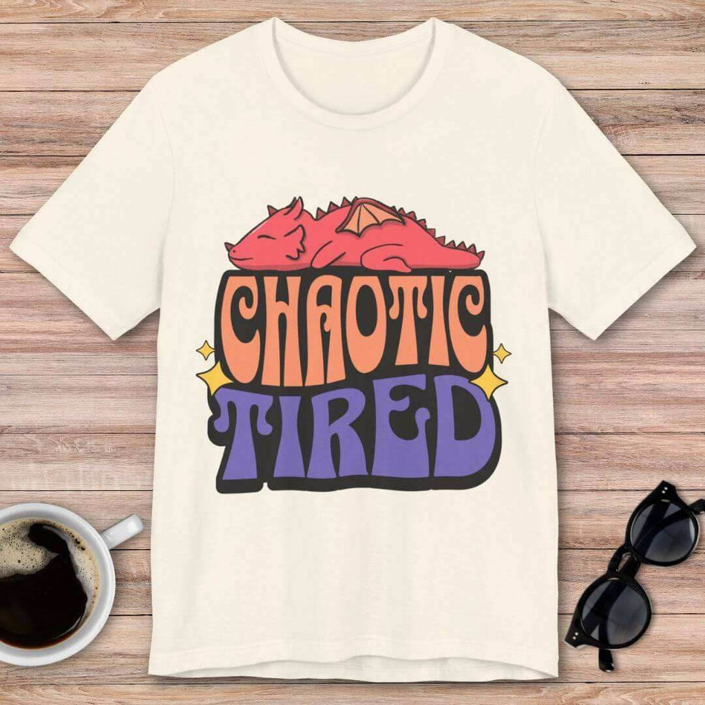 Chaotic Tired Alignment Shirt - Natural / S