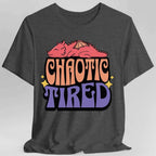 Chaotic Tired Alignment Shirt - Dark Heather / S