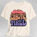 Chaotic Tired Alignment Shirt - Natural / S