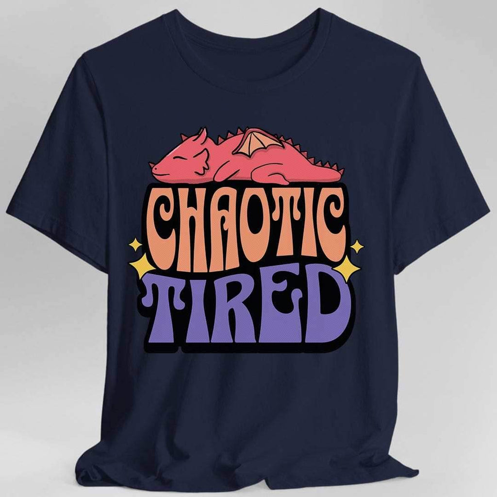 Chaotic Tired Alignment Shirt - Navy / S