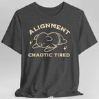 Chaotic Tired Goblin T-Shirt - Dark Heather / S