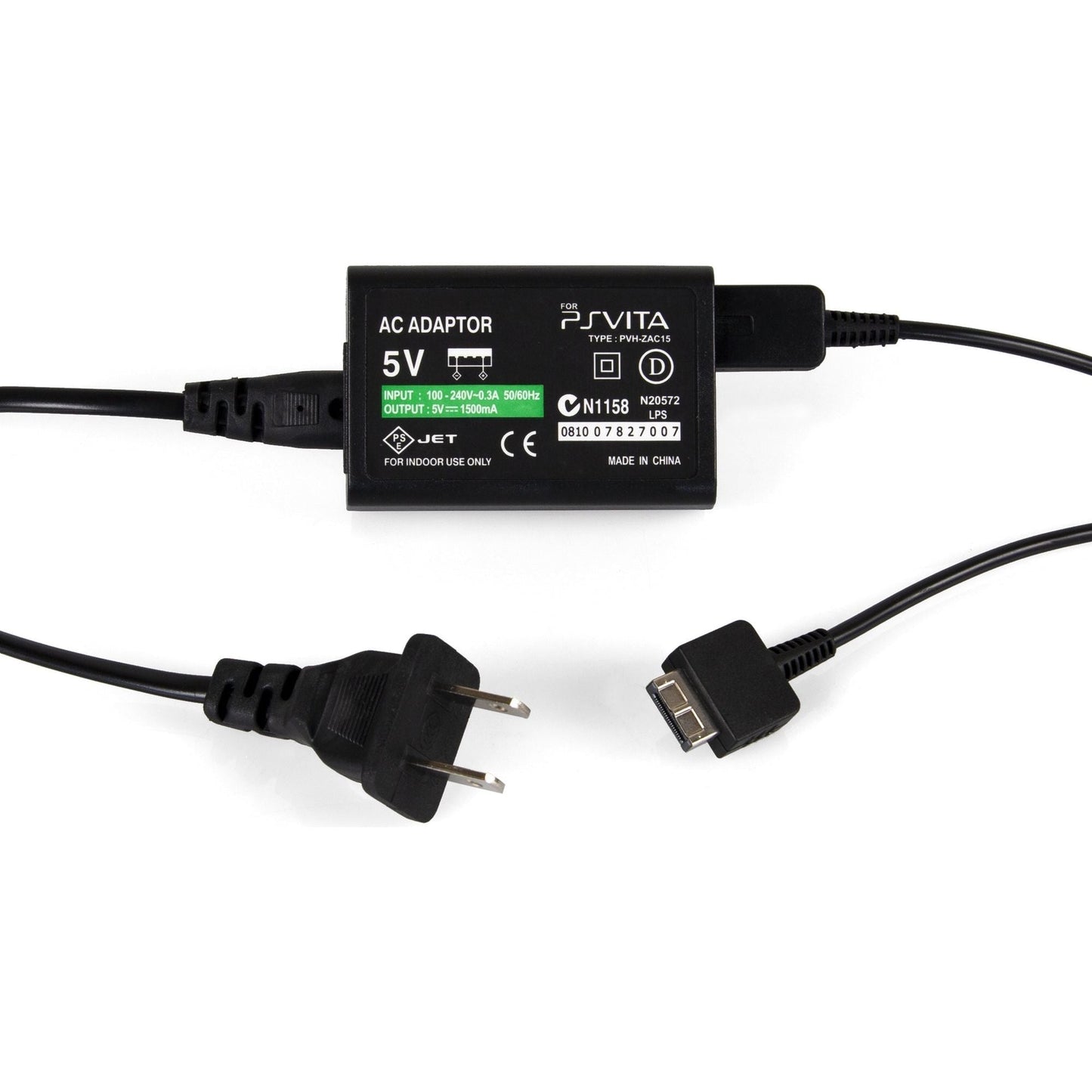 Charger and Data Cable for PlayStation Vita