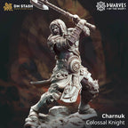 Charnuk, Colossal Knight (Male Half-Giant Barbarian) - 32mm Scale
