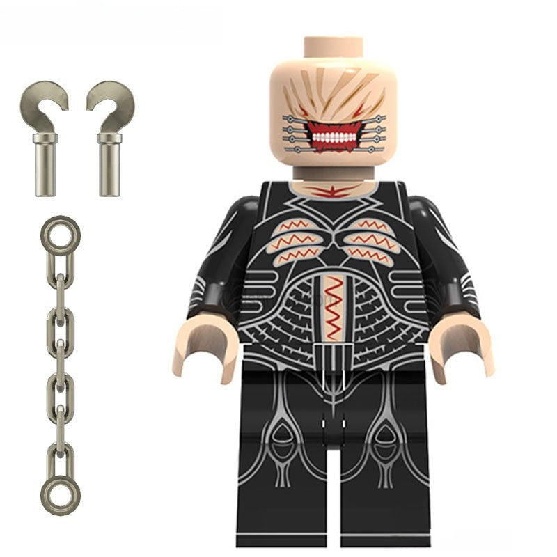 Chatterbox Cenobite from Hellraiser Lego Minifigures Custom Horror Toys
