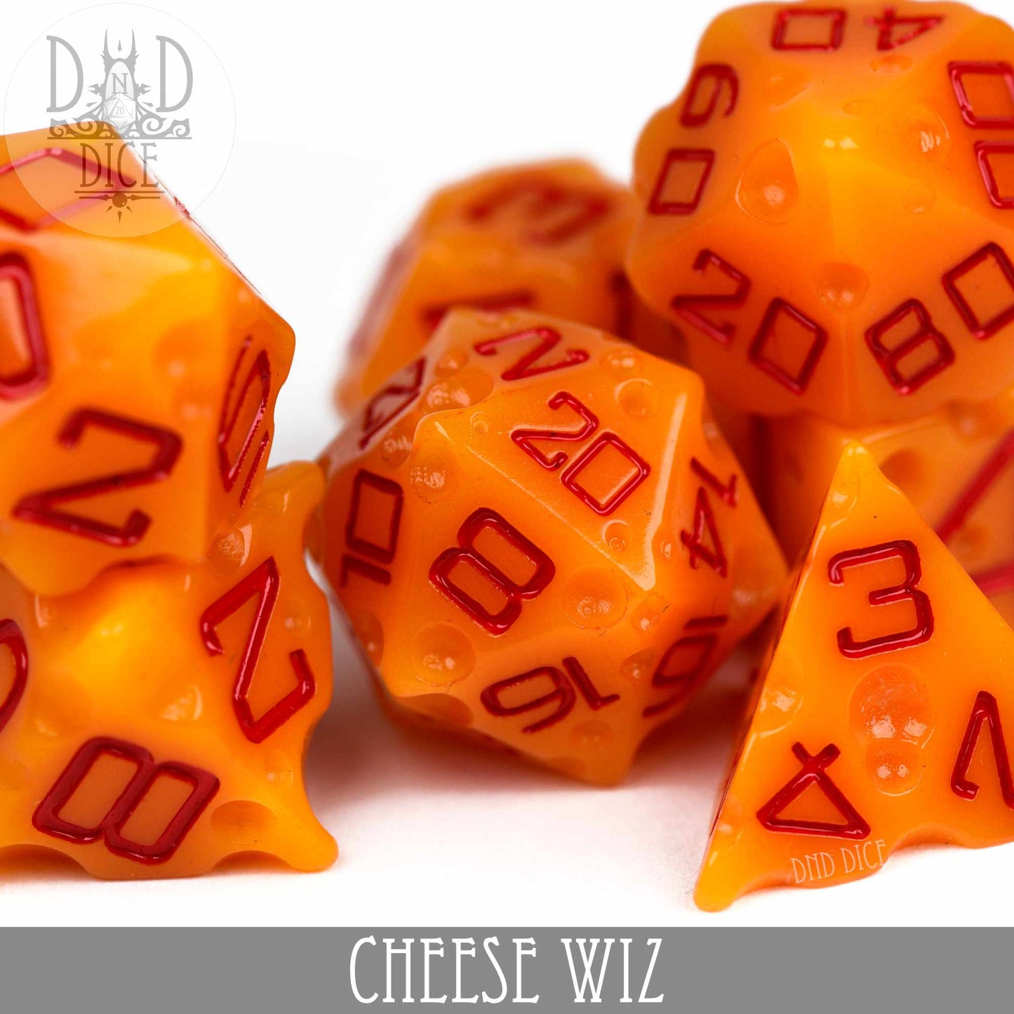 Cheese Wiz Dice Set