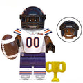Chicago Bears NFL Football Teams Lego Minifigures Custom Toys