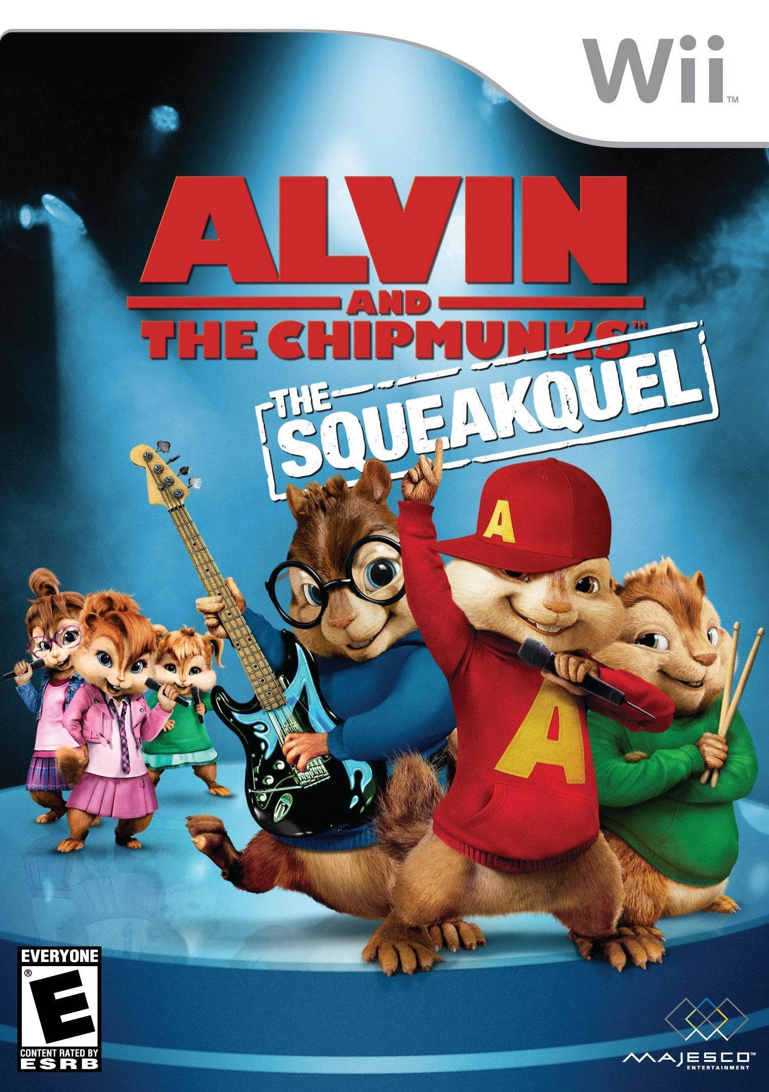 Alvin and The Chipmunks: The Squeakquel (Wii) - Game Manual Only