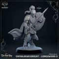 Chivalrian Knight with Longsword 2 (Paladin) - 