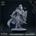 Chivalrian Knight with Longsword 4 (Paladin) - 